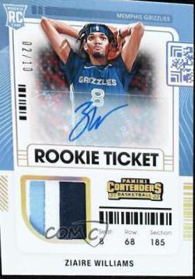 Ziaire Williams [Autograph] #RTS-ZWI