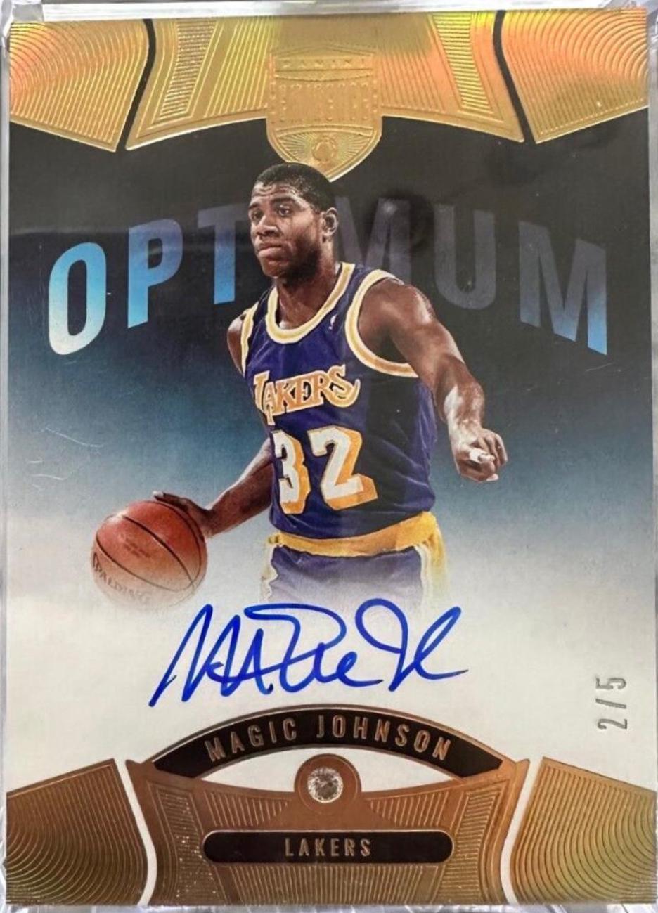 Magic Johnson [Gold] #21