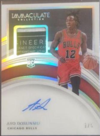 Ayo Dosunmu [Patch Autograph Tag] #117