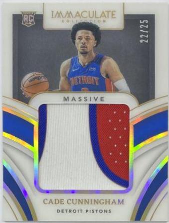 Cade Cunningham [Patch Autograph Gold] #122