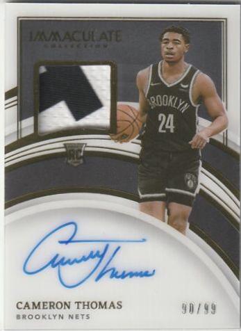 Cameron Thomas [Patch Autograph] #120
