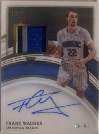 Franz Wagner [Patch Autograph] #114