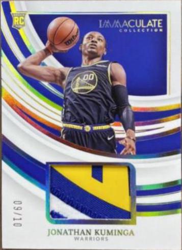 Jonathan Kuminga [Patch Autograph Gold] #104