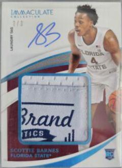 Scottie Barnes [Patch Autograph Tag] #123