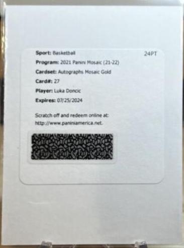 Luka Doncic [Gold]