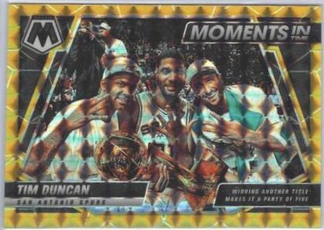 Tim Duncan [Gold] #9