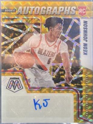 Keon Johnson [Gold] #RAM-KJS