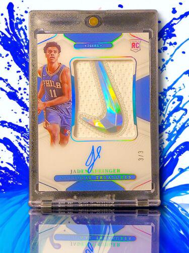 Jaden Springer [Patch Autograph Blue] #116