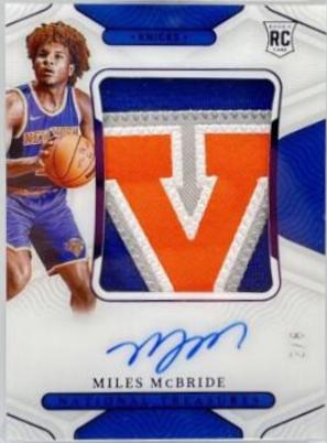 Miles McBride [Patch Autograph Purple] #128