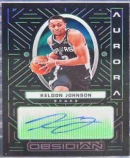 Keldon Johnson [Green] #AUR-KJO