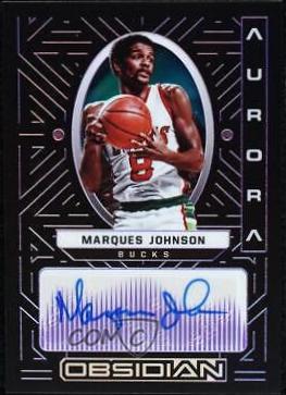 Marques Johnson [Purple] #AUR-MJO