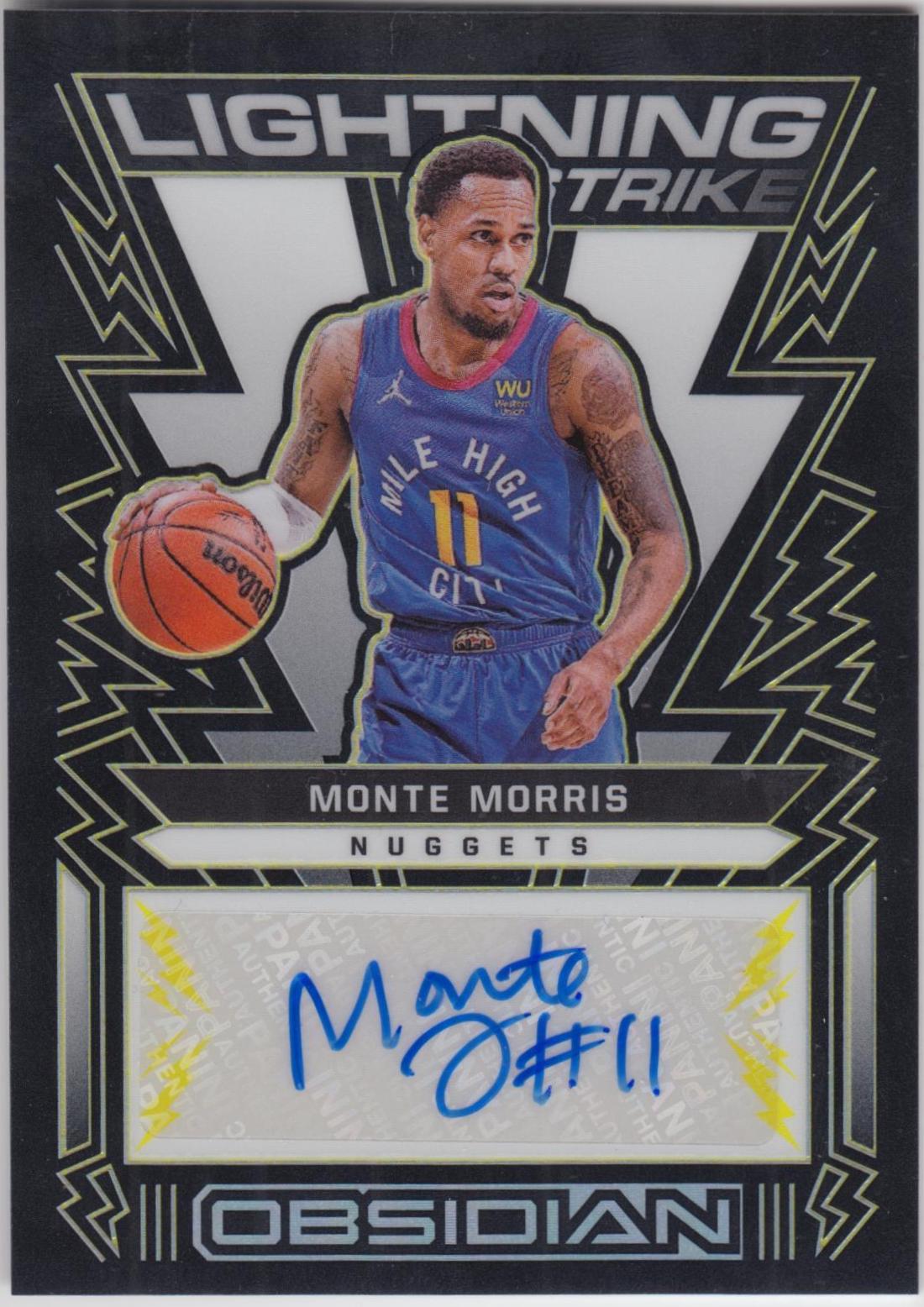 Monte Morris [Yellow] #LSS-MTM