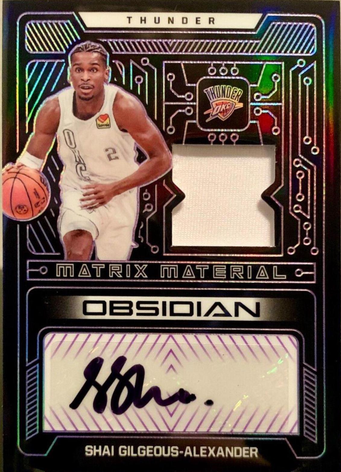 Shai Gilgeous Alexander [Purple] #MMA-SGA