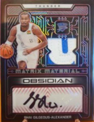Shai Gilgeous Alexander [Red] #MMA-SGA