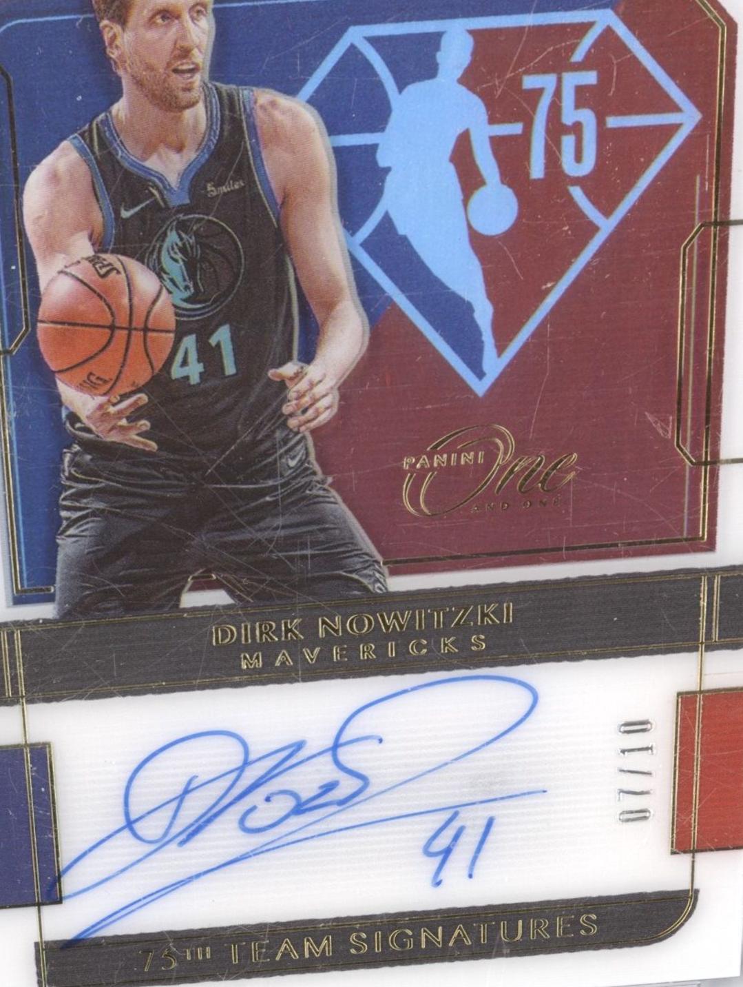 Dirk Nowitzki [Gold] #75-DNK