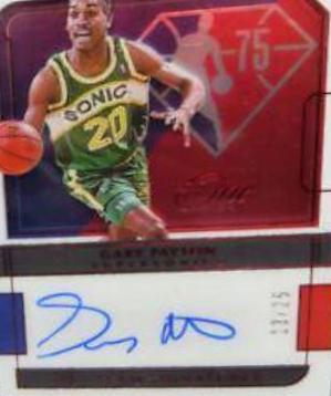Gary Payton [Red] #75-GPT