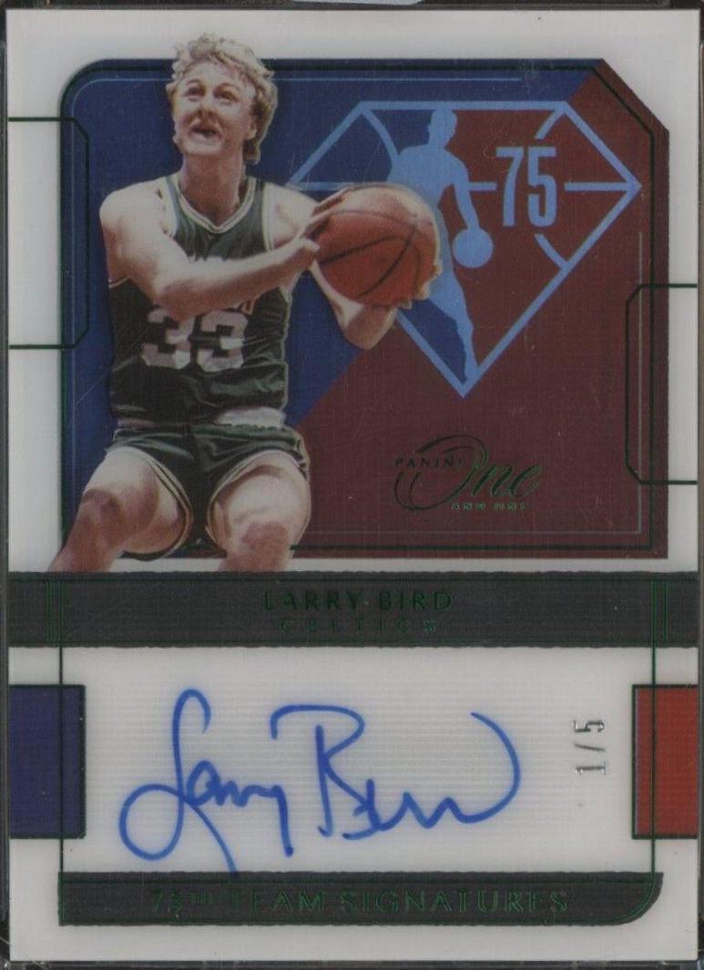 Larry Bird [Green] #75-LBD