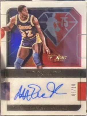 Magic Johnson [Gold] #75-MJN