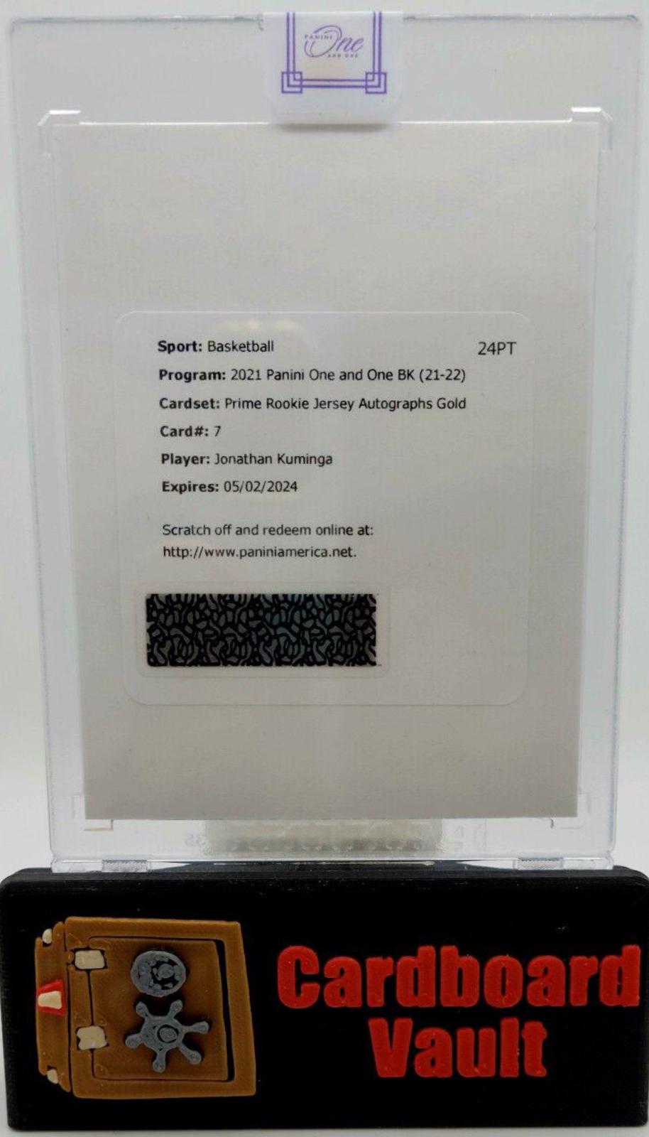 Jonathan Kuminga [Gold] #PR-JKU