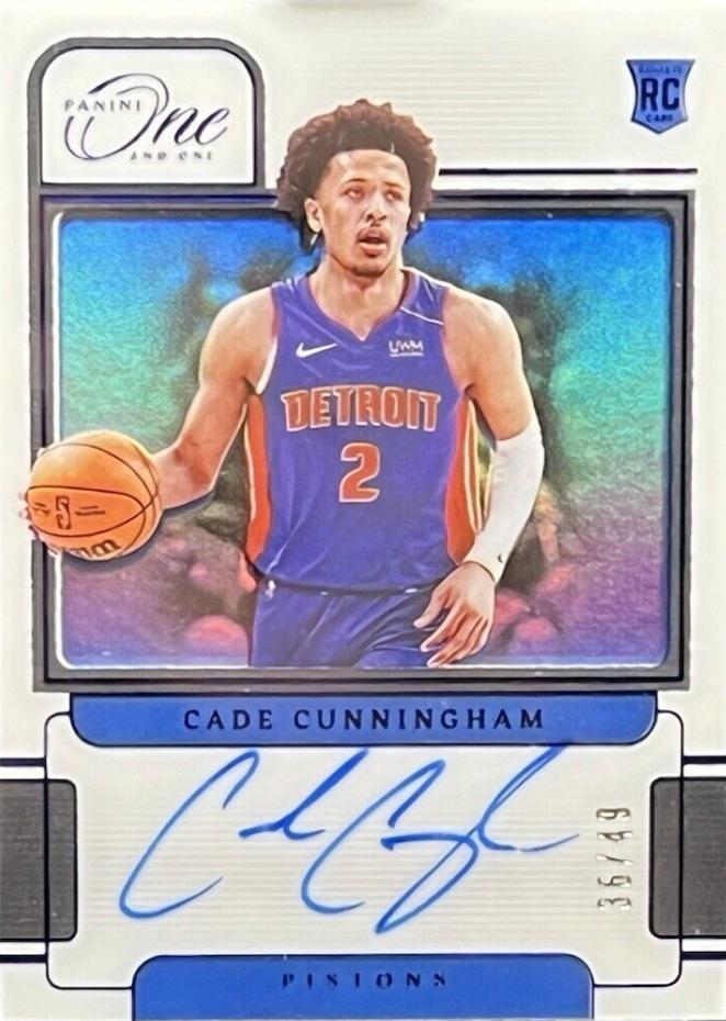 Cade Cunningham [Blue] #RA-CCH