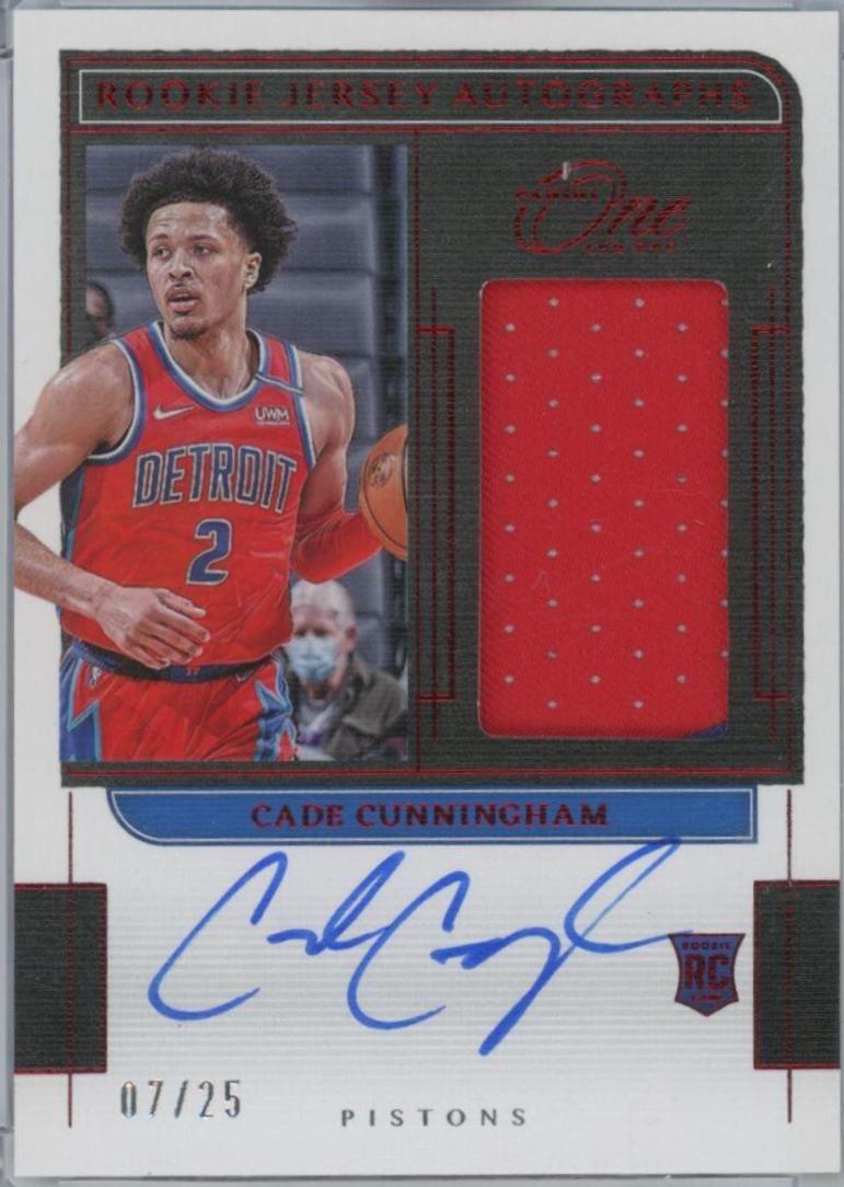 Cade Cunningham [Red] #RJ-CCH