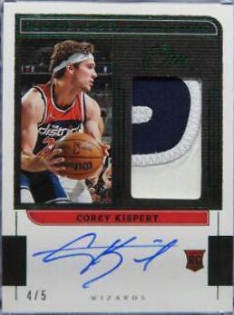 Corey Kispert [Green] #RJ-CKS