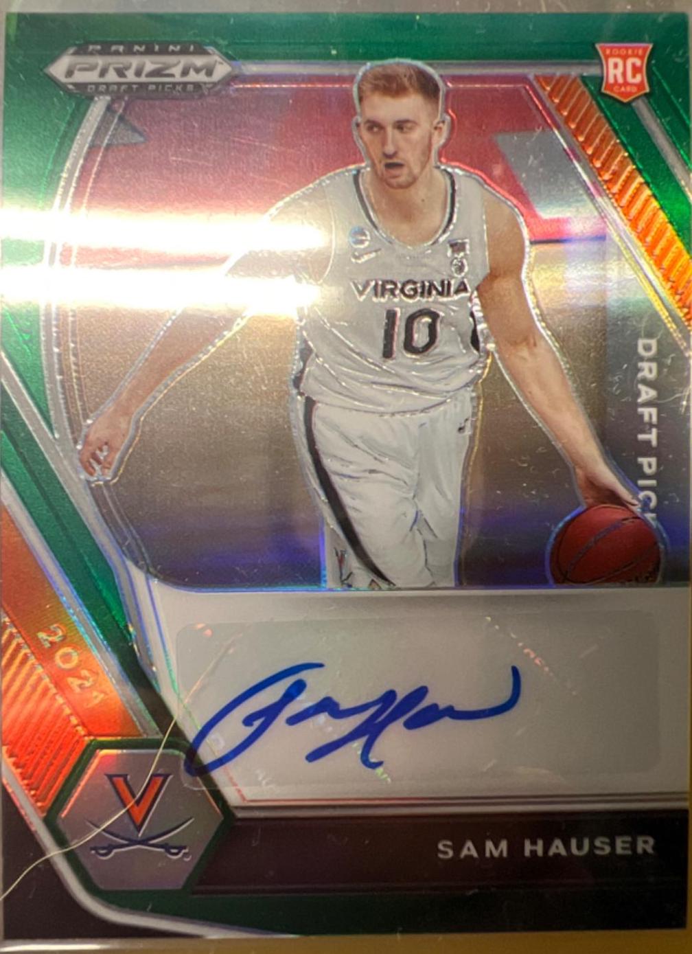 Sam Hauser [Green Prizm] #DP-SHA