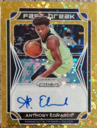 Anthony Edwards [Gold] #FB-AEW
