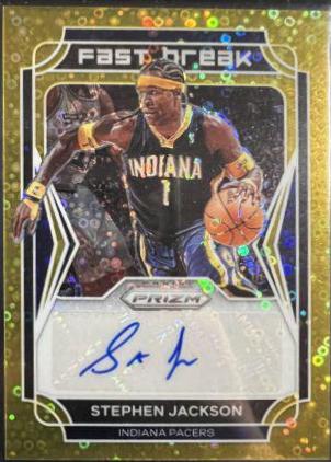 Stephen Jackson [Gold] #FB-SJK