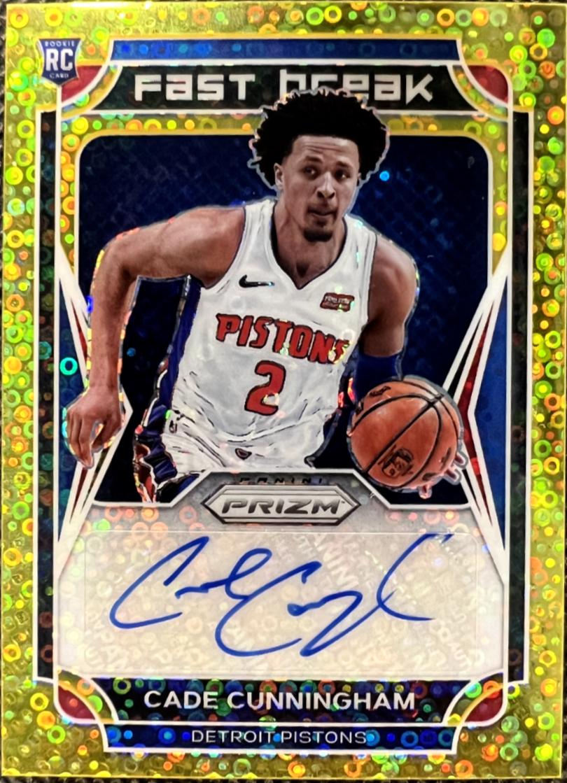Cade Cunningham [Gold] #FBR-CCA