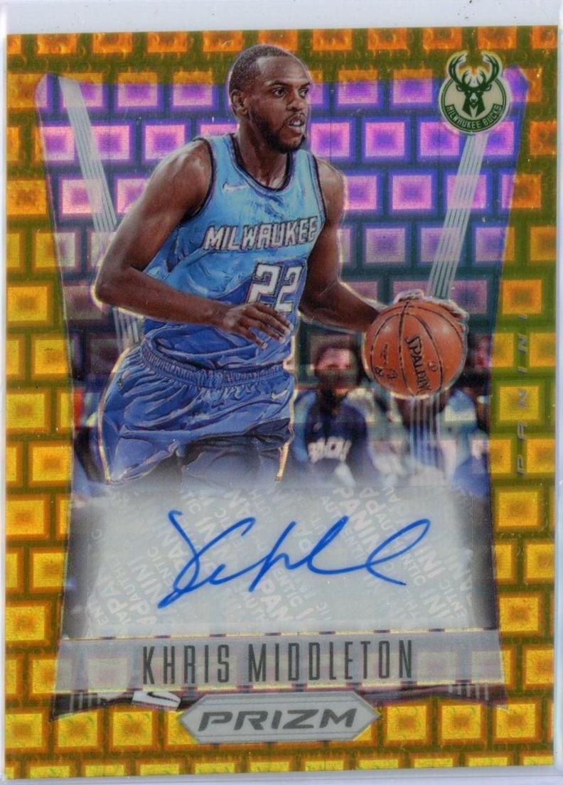 Khris Middleton [Premium Gold Prizm] #FS-KHM