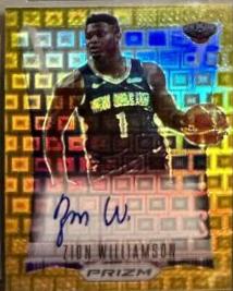 Zion Williamson [Premium Gold Prizm] #FS-ZWL
