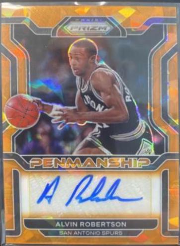 Alvin Robertson [Orange Ice] #PM-ARB