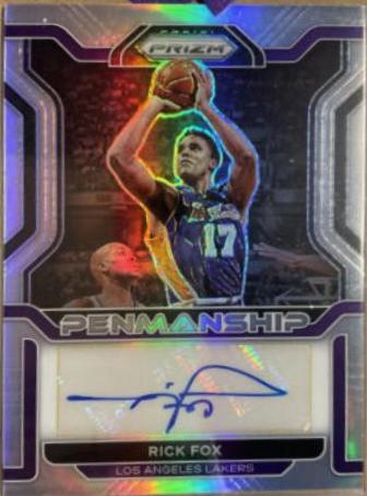 Rick Fox [Silver Prizm] #PM-RFX