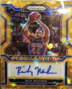 Rick Mahorn [Orange Ice] #PM-RMH