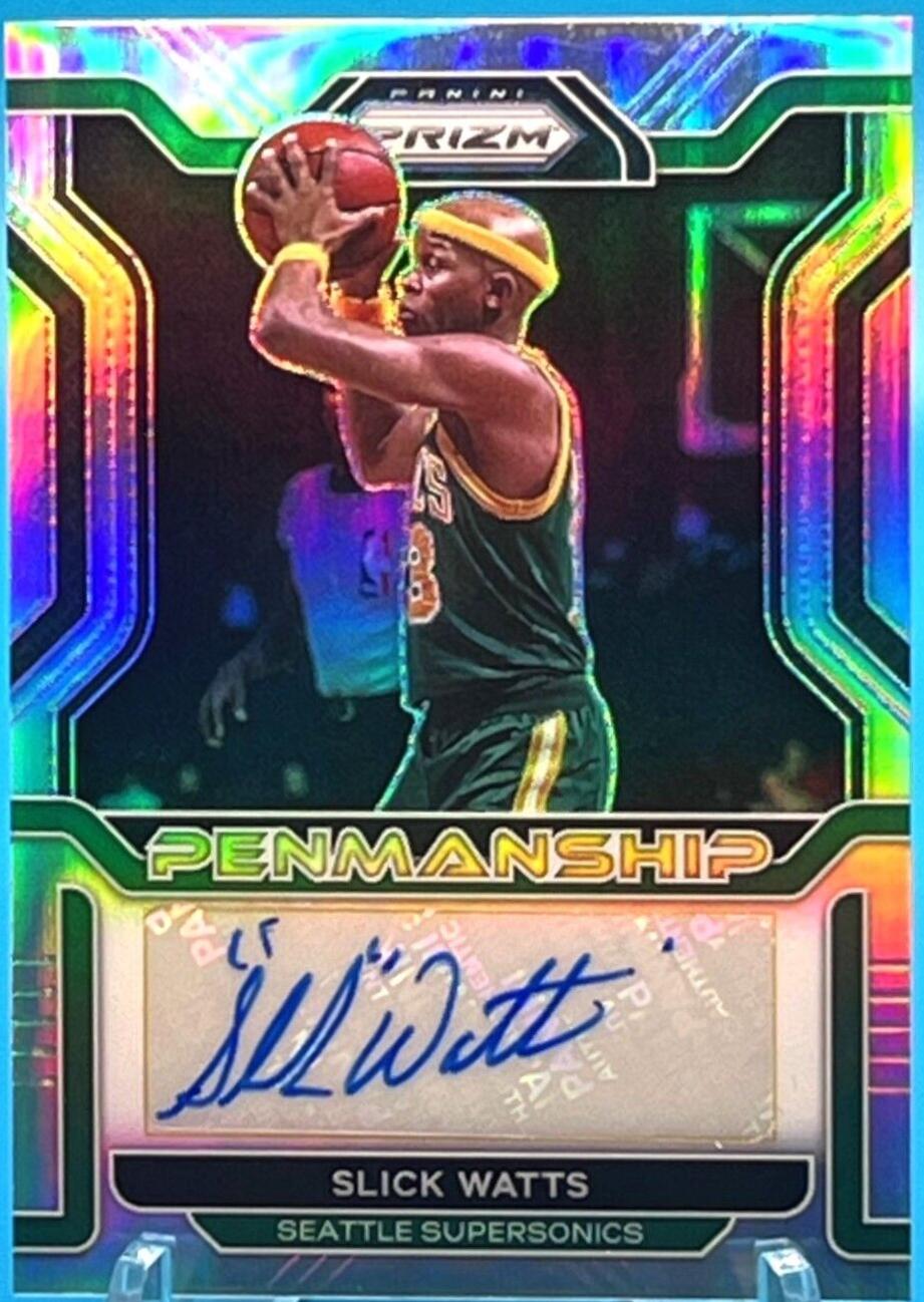 Slick Watts [Silver Prizm] #PM-SWT