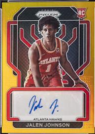 Jalen Johnson [Gold Prizm] #RS-JJO