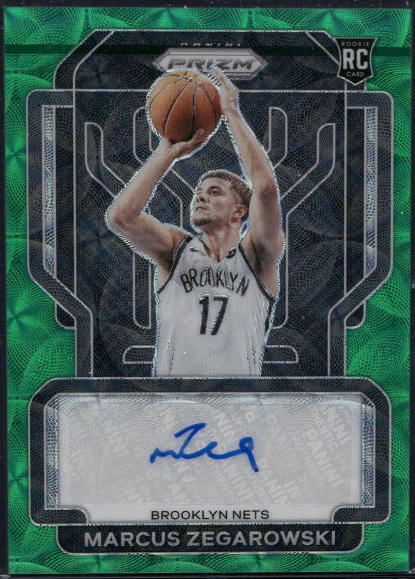 Marcus Zegarowski [Choice Green Prizm] #RS-MAR