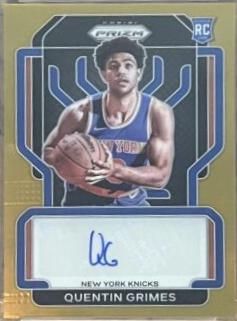 Quentin Grimes [Gold Prizm] #RS-QGR