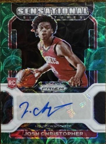 Josh Christopher [Choice Green Prizm] #SS-JCH