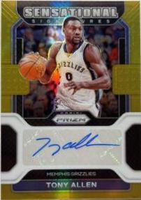 Tony Allen [Gold Prizm] #SS-TAL