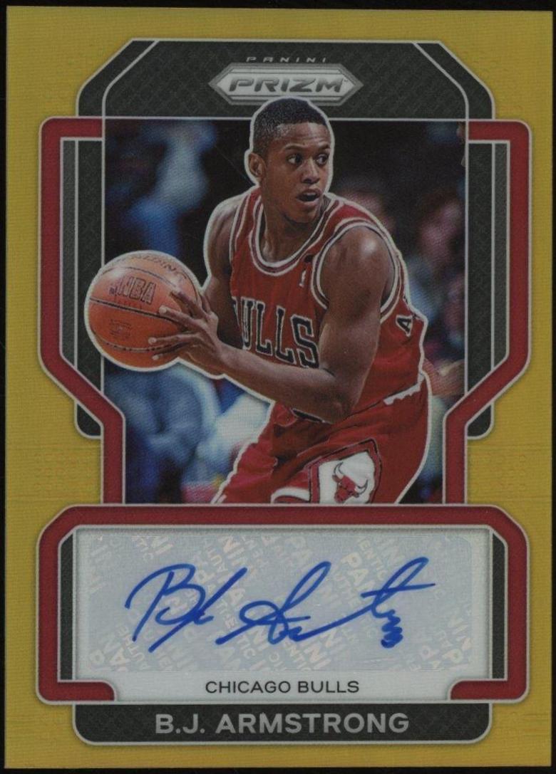 B. J. Armstrong [Gold Prizm] #SG-BJA