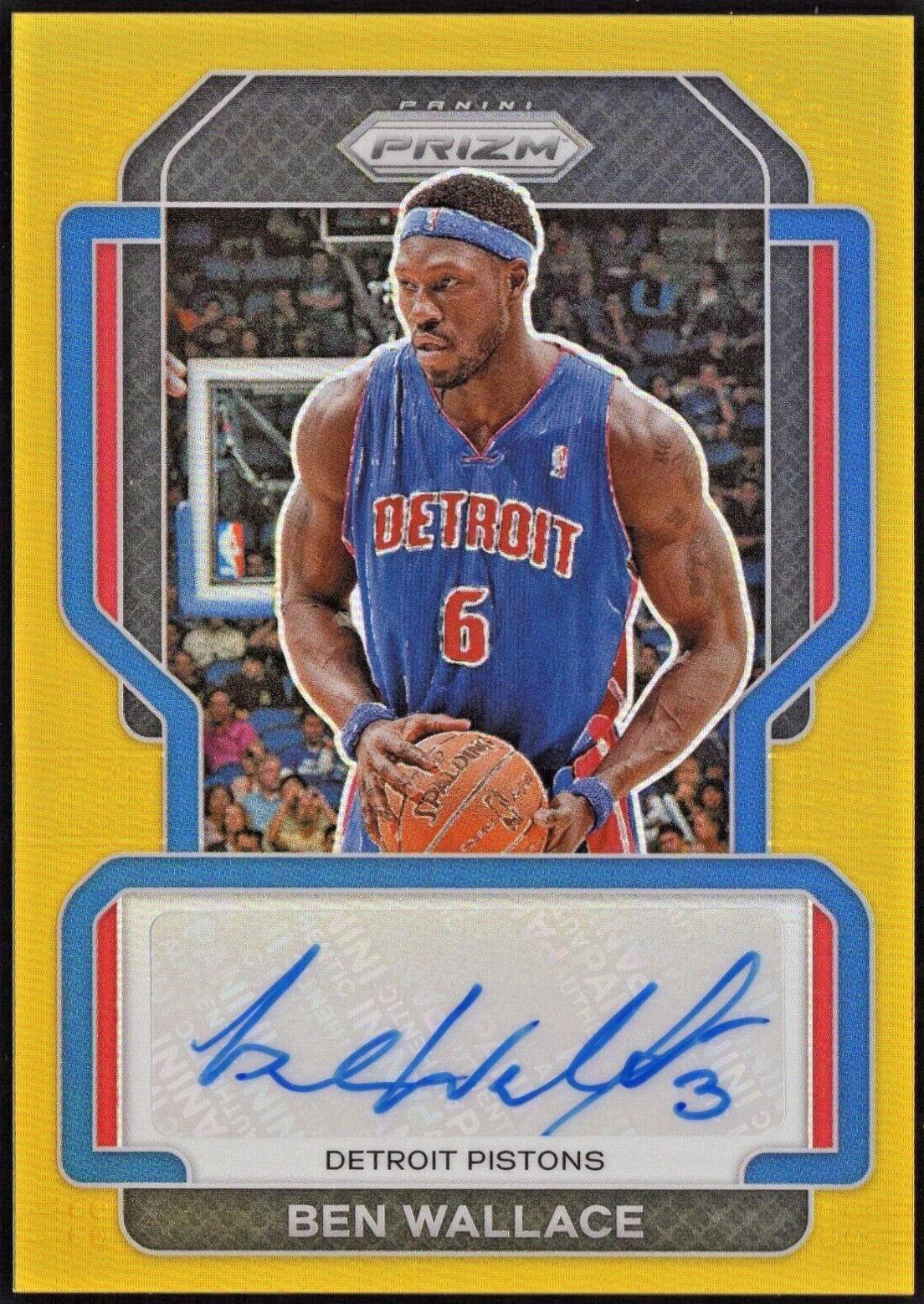 Ben Wallace [Gold Prizm] #SG-BWL
