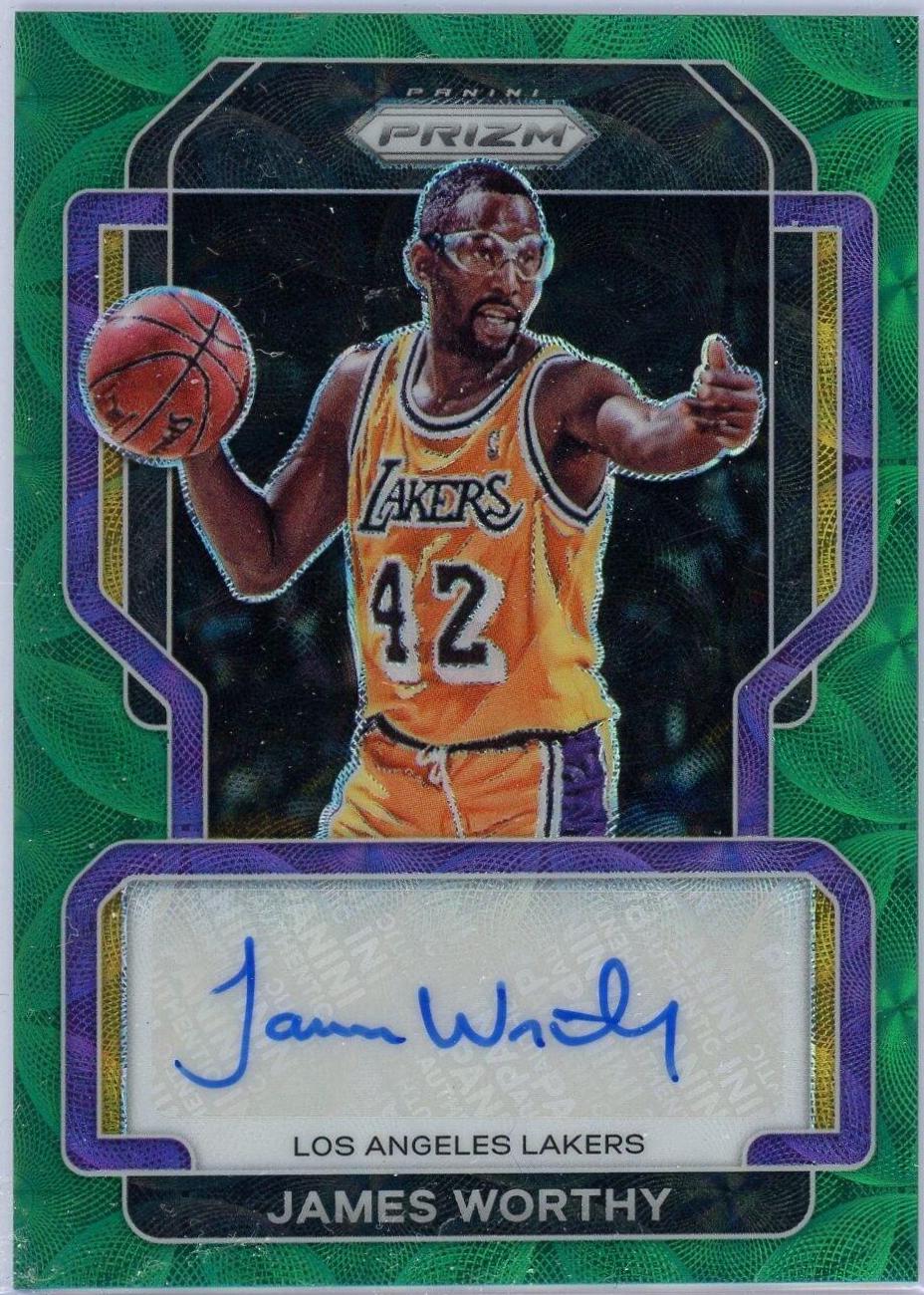 James Worthy [Choice Green Prizm] #SG-JWT