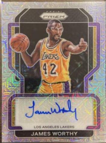 James Worthy [Mojo Prizm] #SG-JWT
