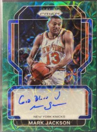 Mark Jackson [Choice Green Prizm] #SG-MJK