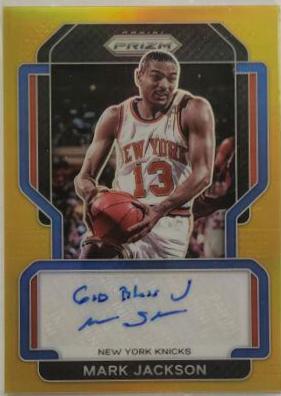 Mark Jackson [Gold Prizm] #SG-MJK