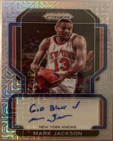 Mark Jackson [Mojo Prizm] #SG-MJK