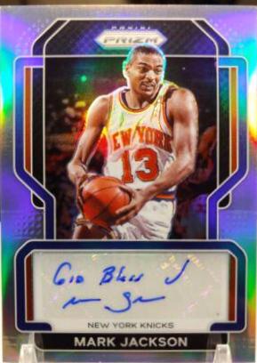 Mark Jackson [Silver Prizm] #SG-MJK