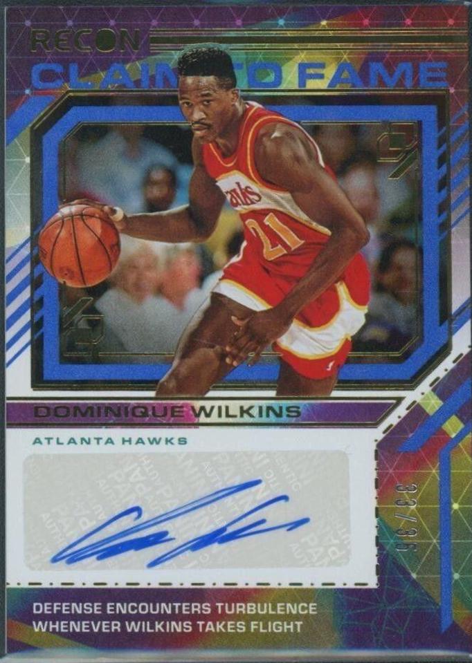 Dominique Wilkins [Blue] #CFS-DQW